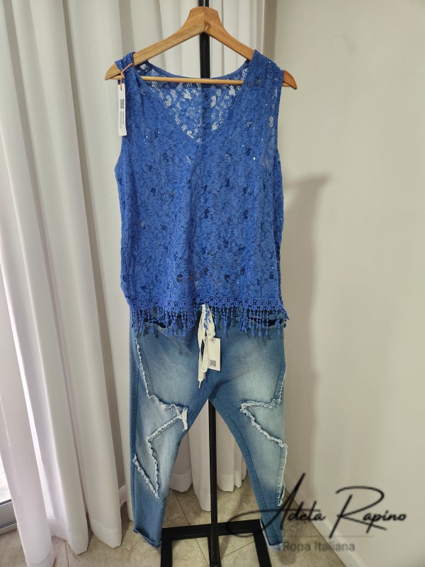 Babucha con detalles + Musculosa