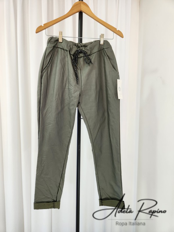 Pantalon de Viscosa y Poliester elastizado