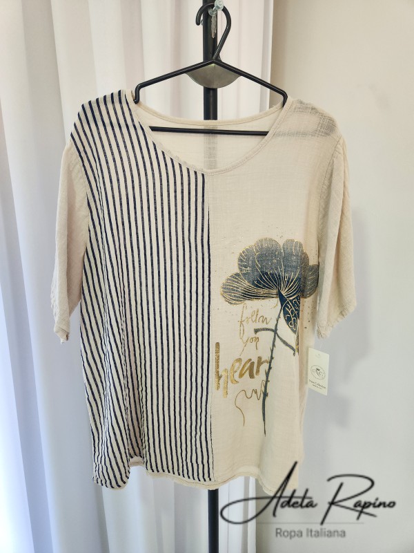 Remera estampada