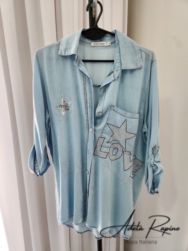 Camisas estrella y love
