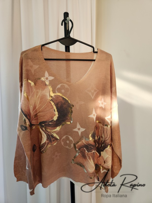Sueter con flores