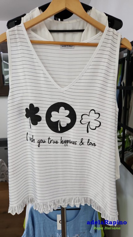 Musculosa Rayada